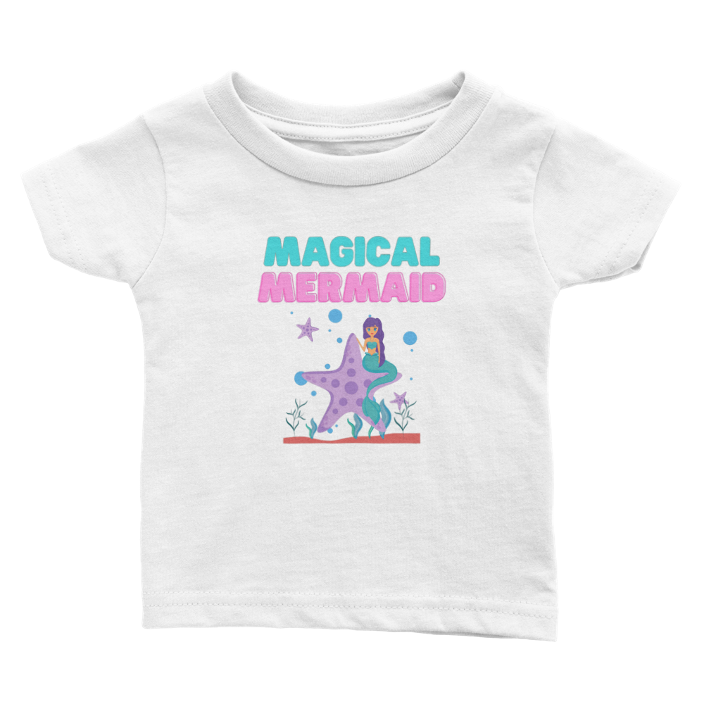 Classic Baby Crewneck T-shirt - Magical Mermaid