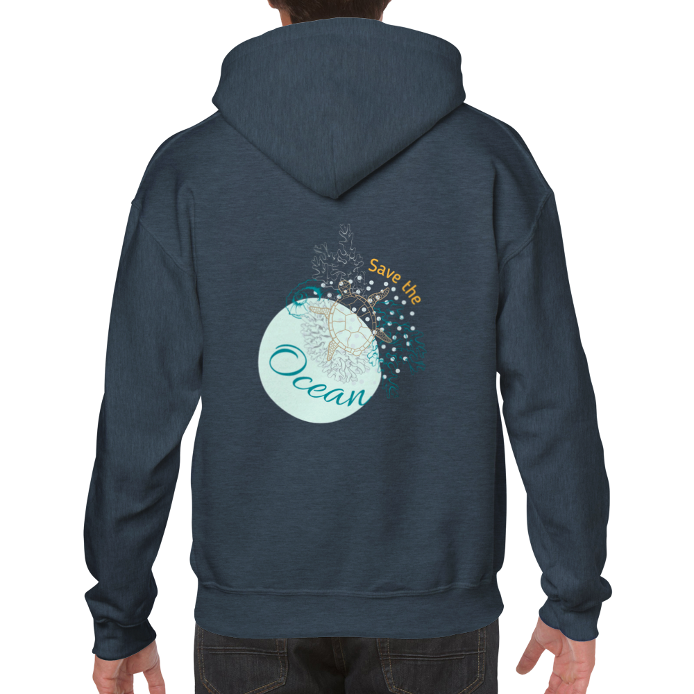 Classic Unisex Pullover Hoodie - Save the Ocean