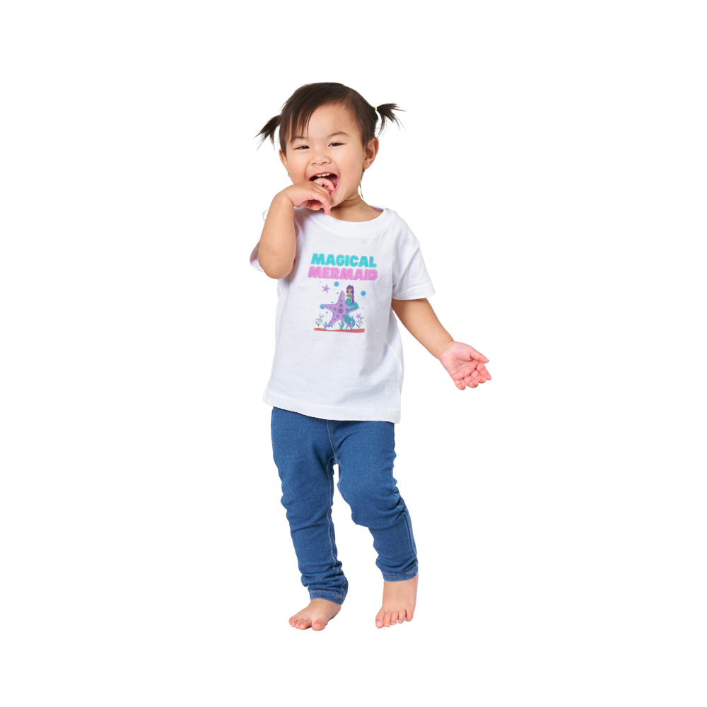 Classic Baby Crewneck T-shirt - Magical Mermaid