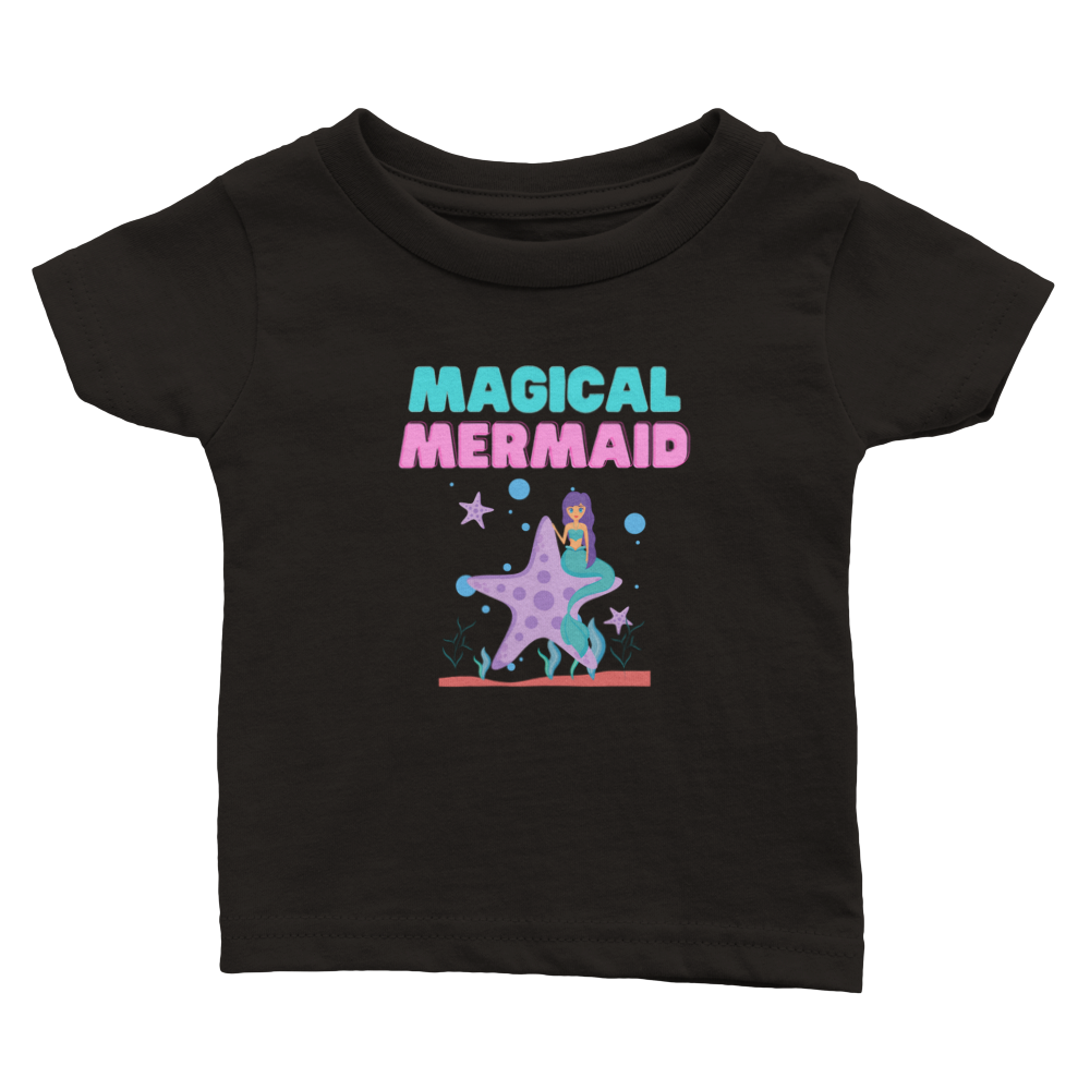 Classic Baby Crewneck T-shirt - Magical Mermaid