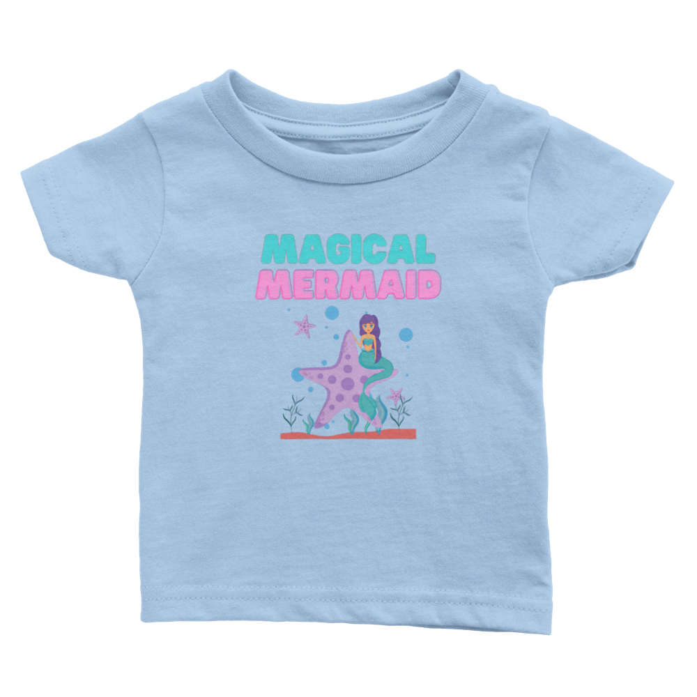 Classic Baby Crewneck T-shirt - Magical Mermaid