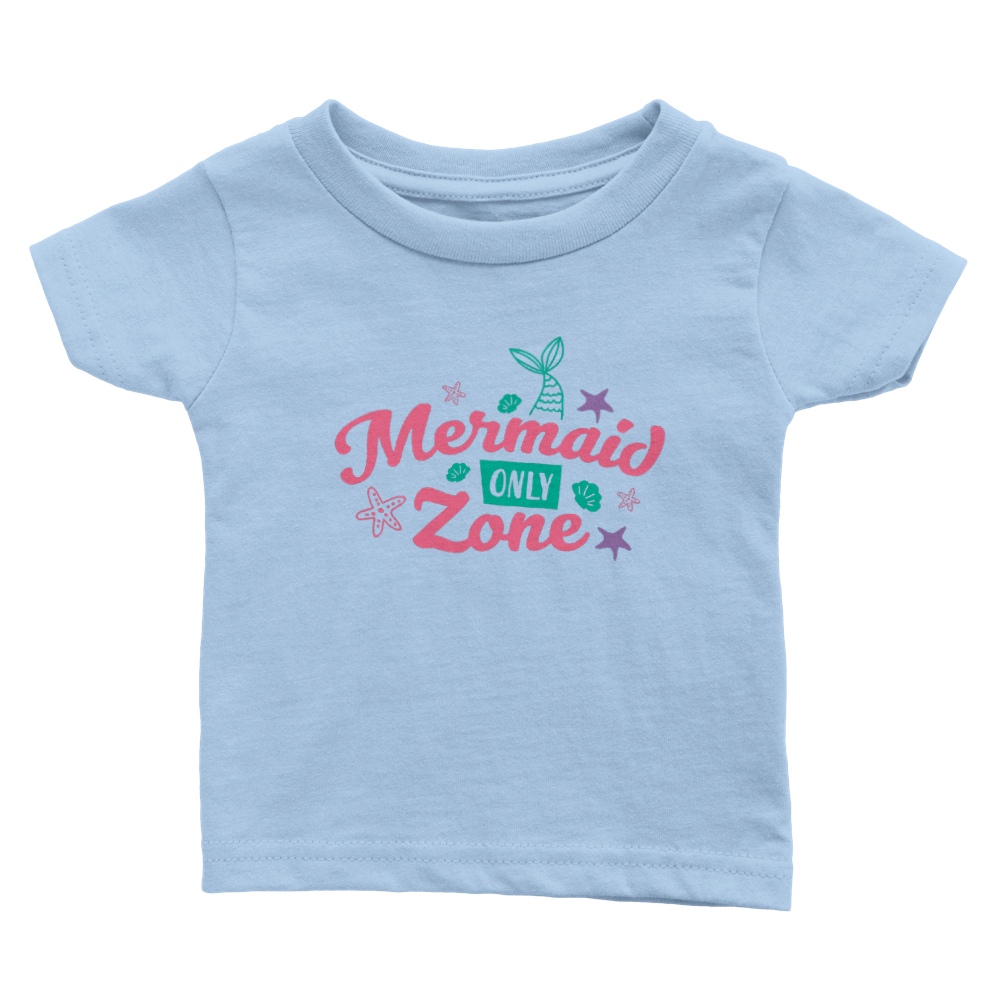 Classic Baby Crewneck T-shirt - Mermaid only Zone