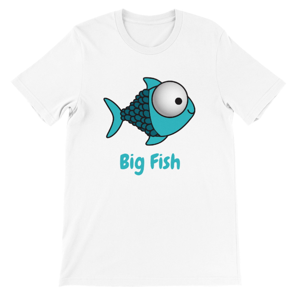 Premium Unisex Crewneck T-shirt - Big Fish