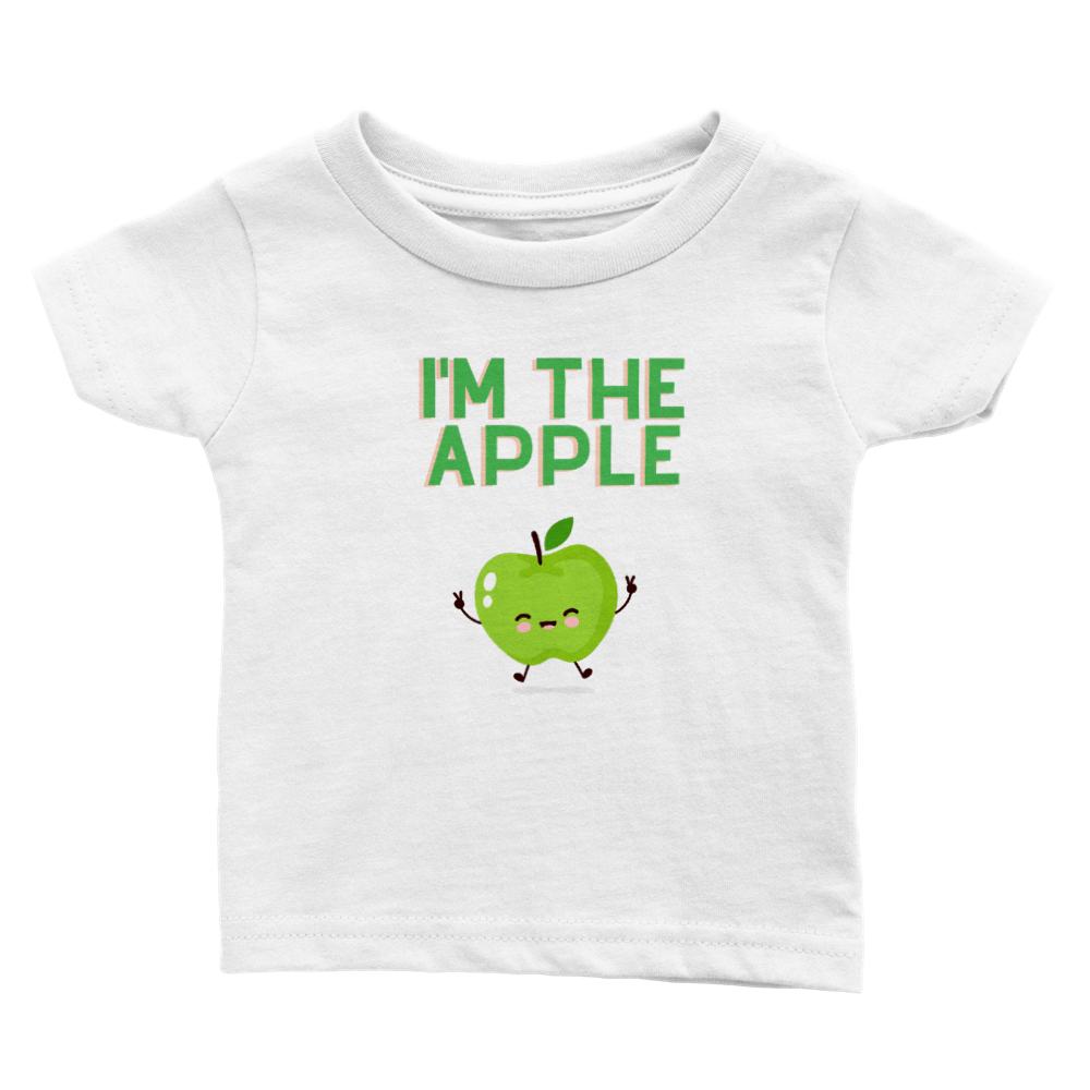 Classic Baby Crewneck T-shirt - I'm the Apple