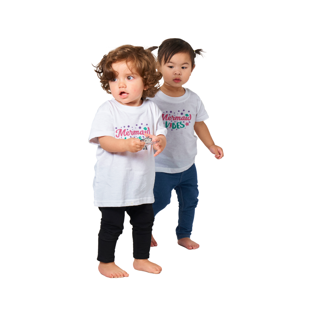 Classic Baby Crewneck T-shirt - Mermaid Vibes