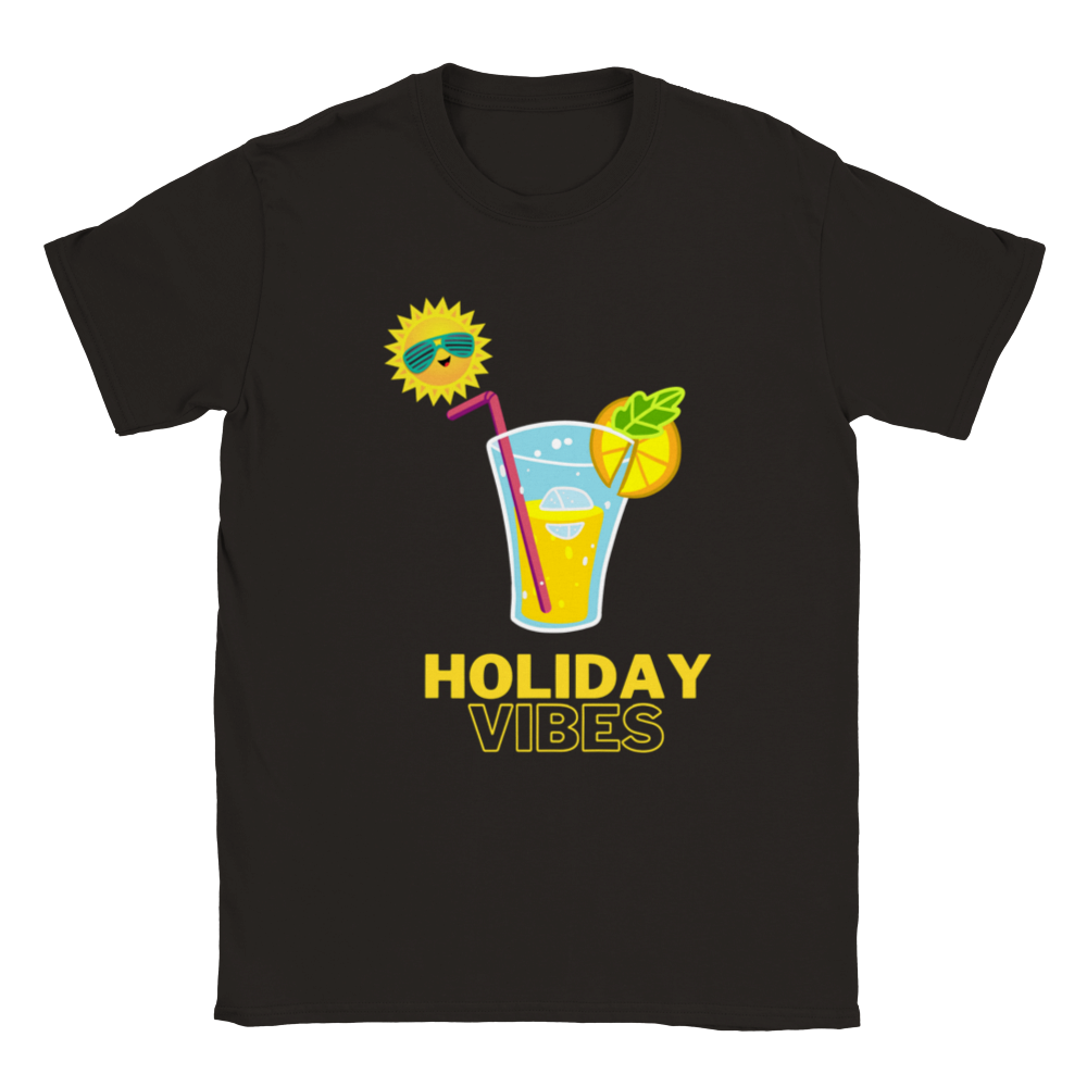 Classic Kids Crewneck T-shirt - Holiday Vibes