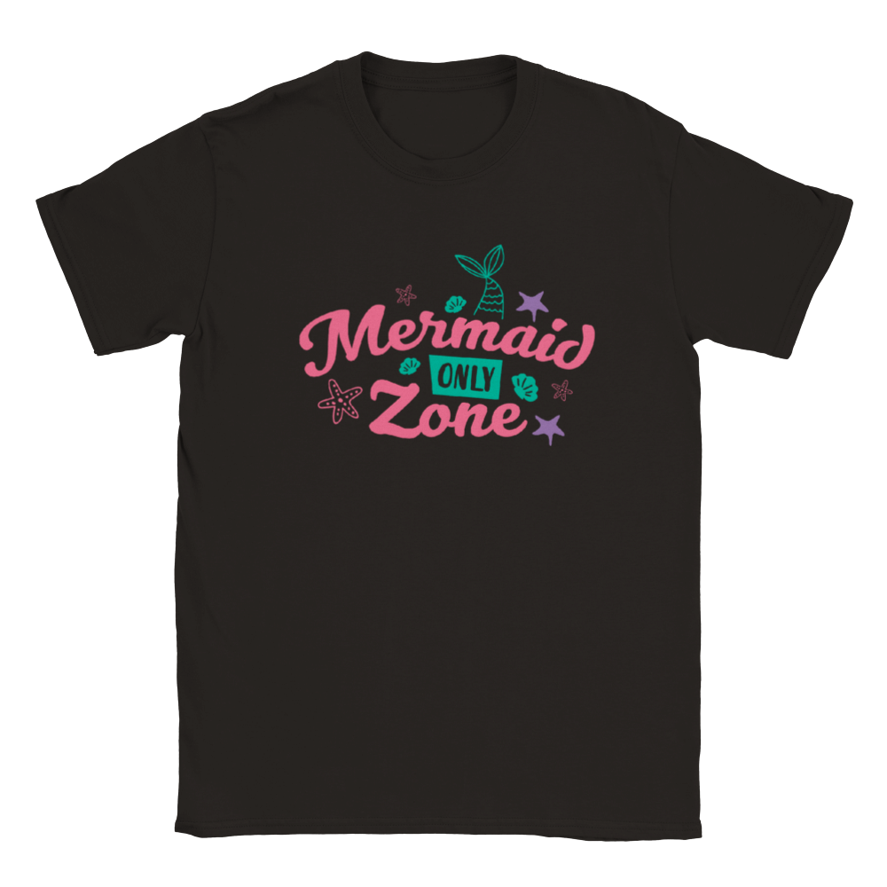 Classic Kids Crewneck T-shirt - Mermaid only Zone