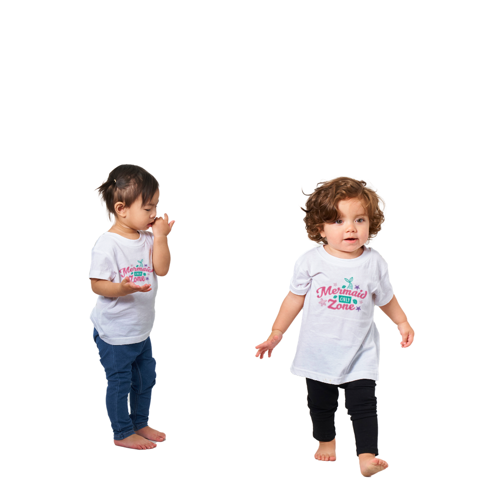 Classic Baby Crewneck T-shirt - Mermaid only Zone