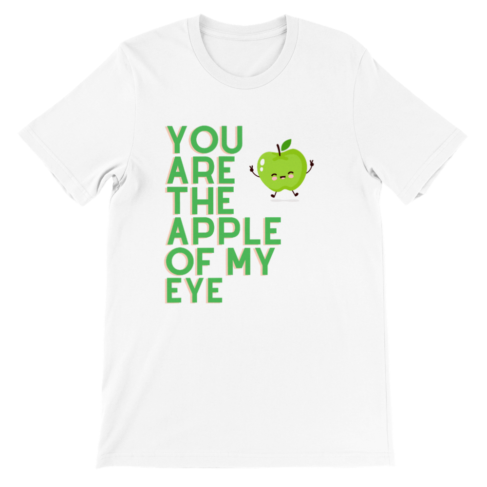 Premium Unisex Crewneck T-shirt - Apple of my Eye