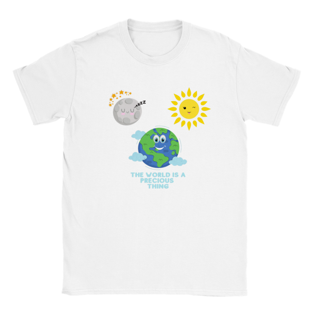 Classic Kids Crewneck T-shirt - World is Precious