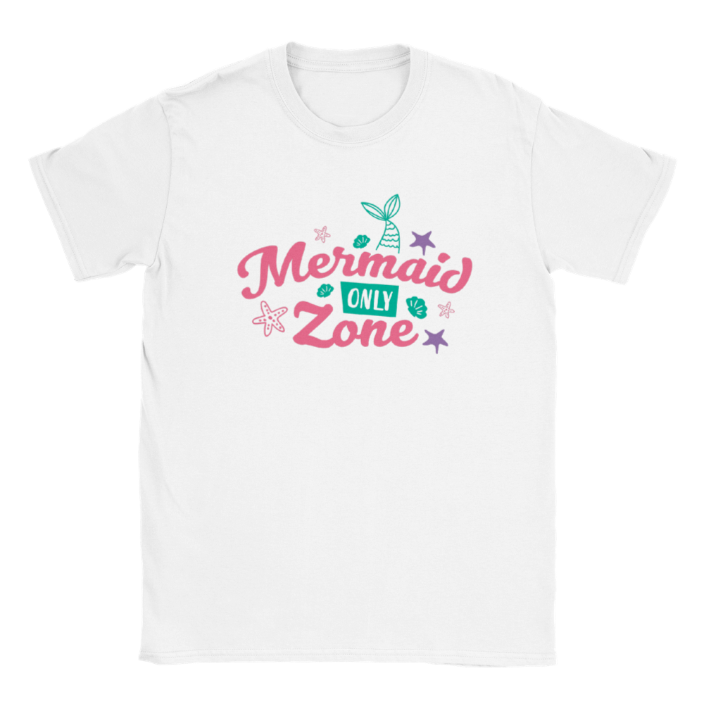 Classic Kids Crewneck T-shirt - Mermaid only Zone