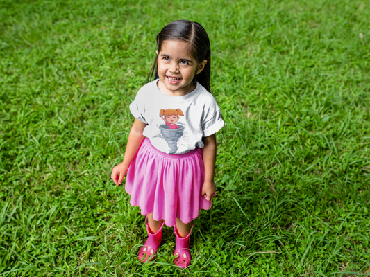 Classic Baby Crewneck T-shirt - Tornado Girl