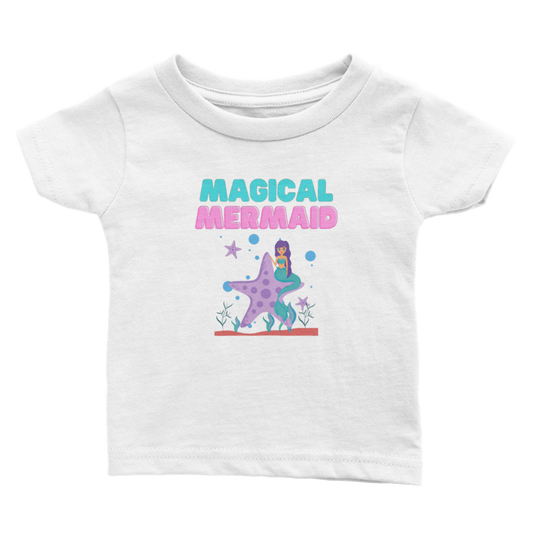 Classic Baby Crewneck T-shirt - Magical Mermaid