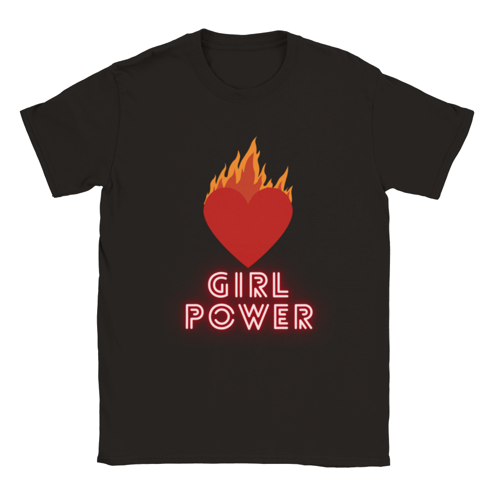 Classic Kids Crewneck T-shirt - Girl Power