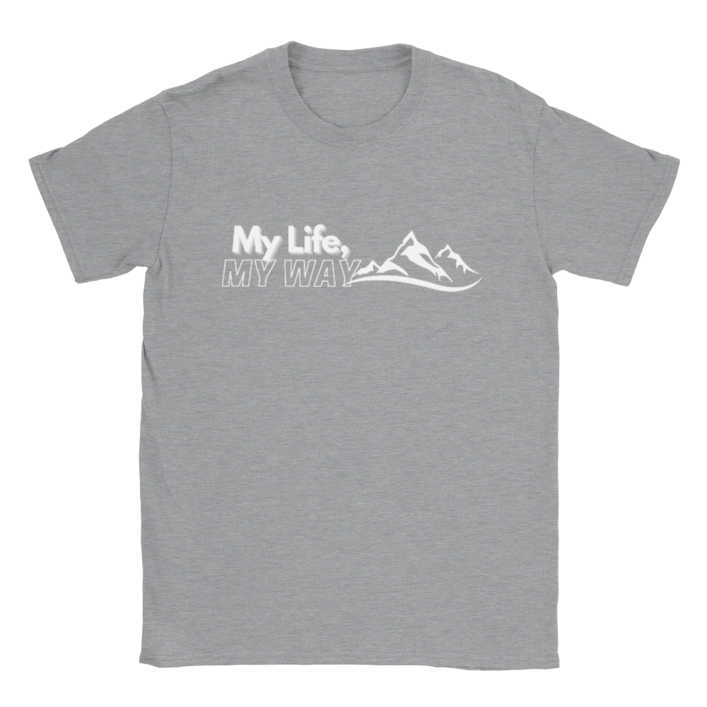 Passionate about being in the mountains - My Life My Way - Mountains White