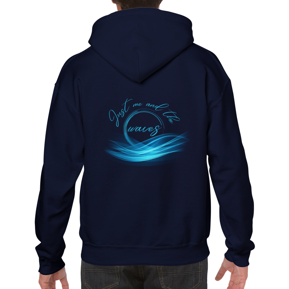 Classic Unisex Pullover Hoodie - Just me and the waves