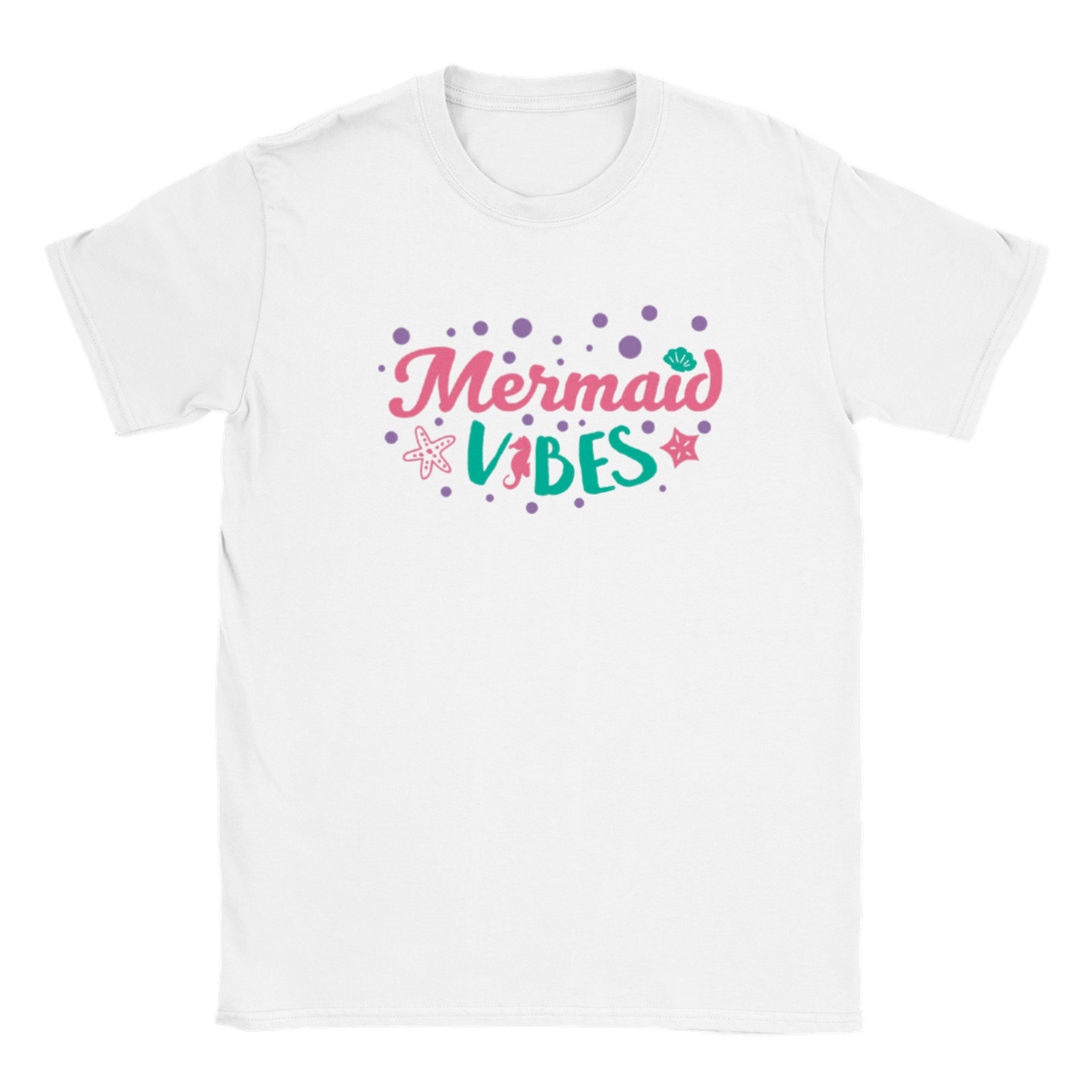 Classic Kids Crewneck T-shirt - Mermaid Vibes