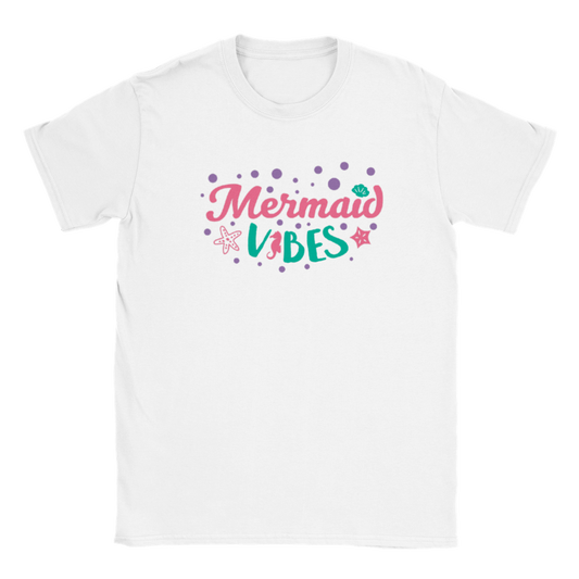 Classic Kids Crewneck T-shirt - Mermaid Vibes