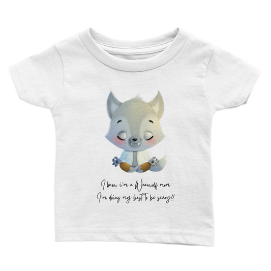 Baby Halloween T-shirt - Wear-wolf kid