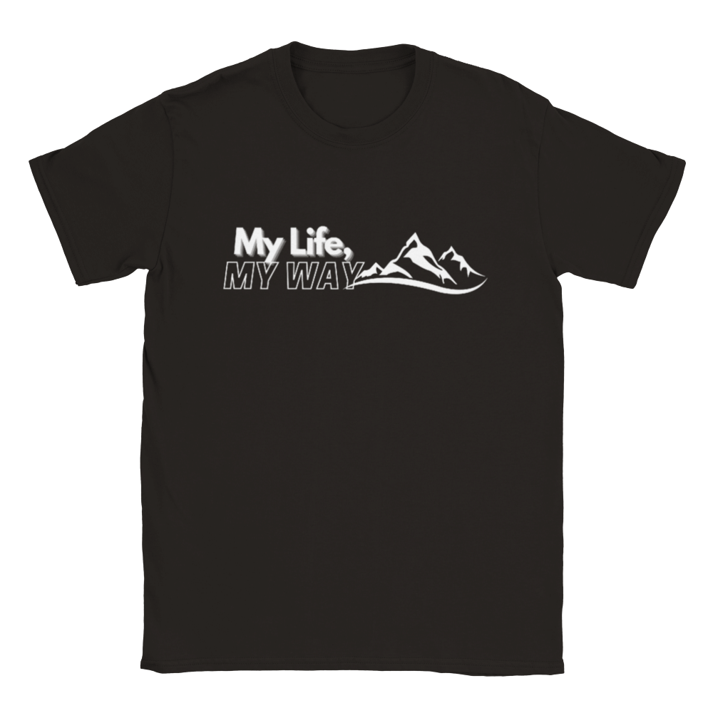 Passionate about being in the mountains - My Life My Way - Mountains White