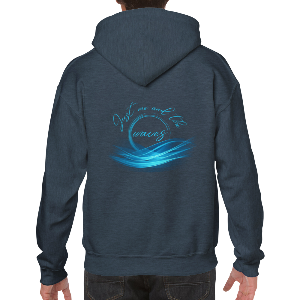 Classic Unisex Pullover Hoodie - Just me and the waves