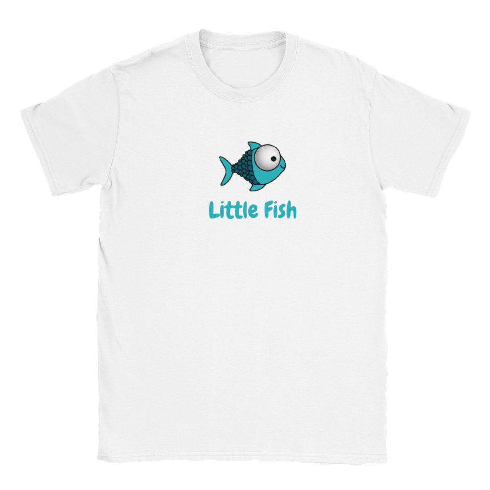 Classic Kids Crewneck T-shirt - Little Fish