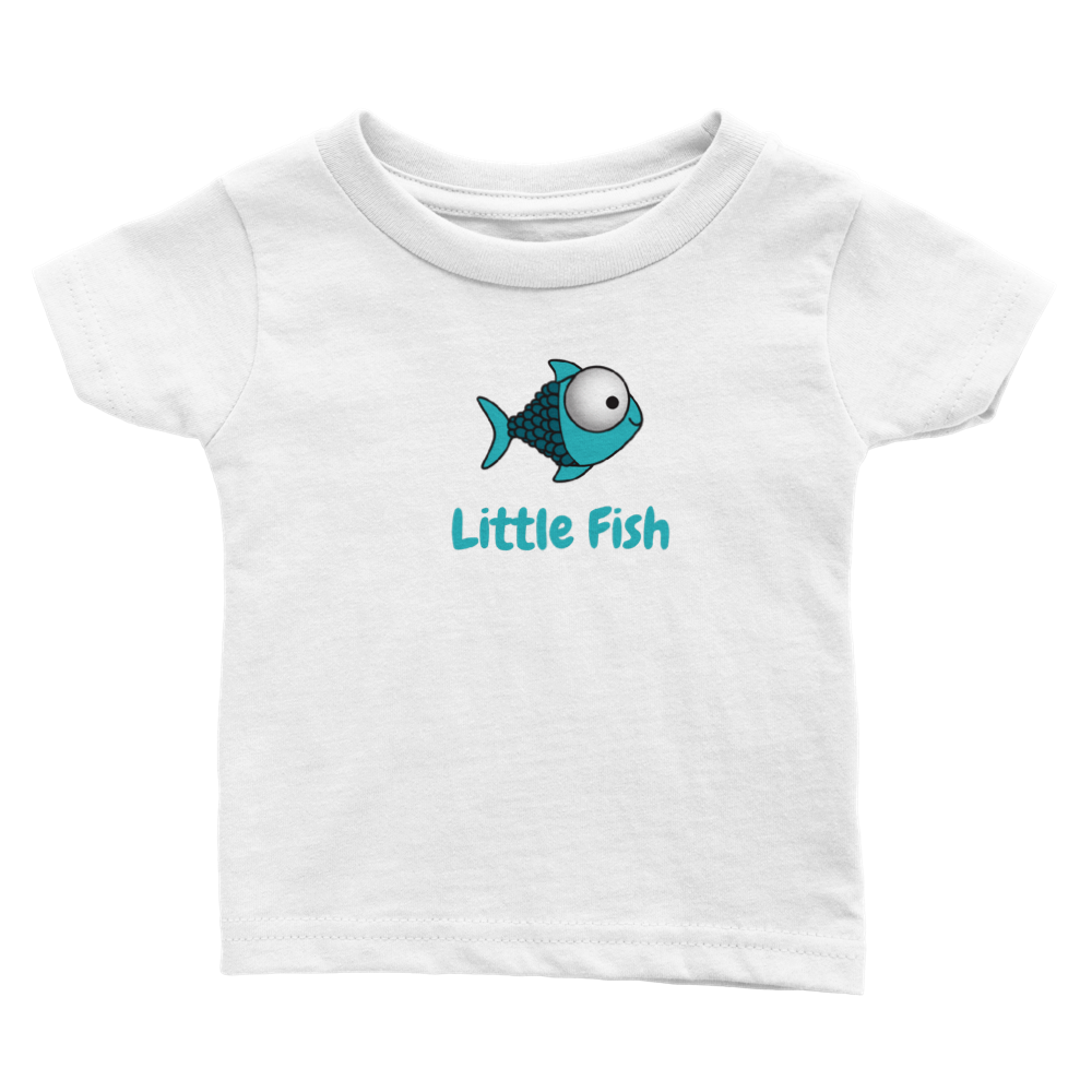 Classic Baby Crewneck T-shirt - Little Fish