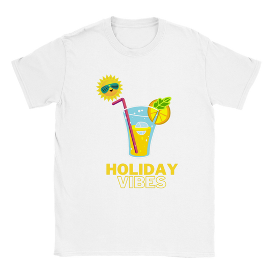 Classic Kids Crewneck T-shirt - Holiday Vibes