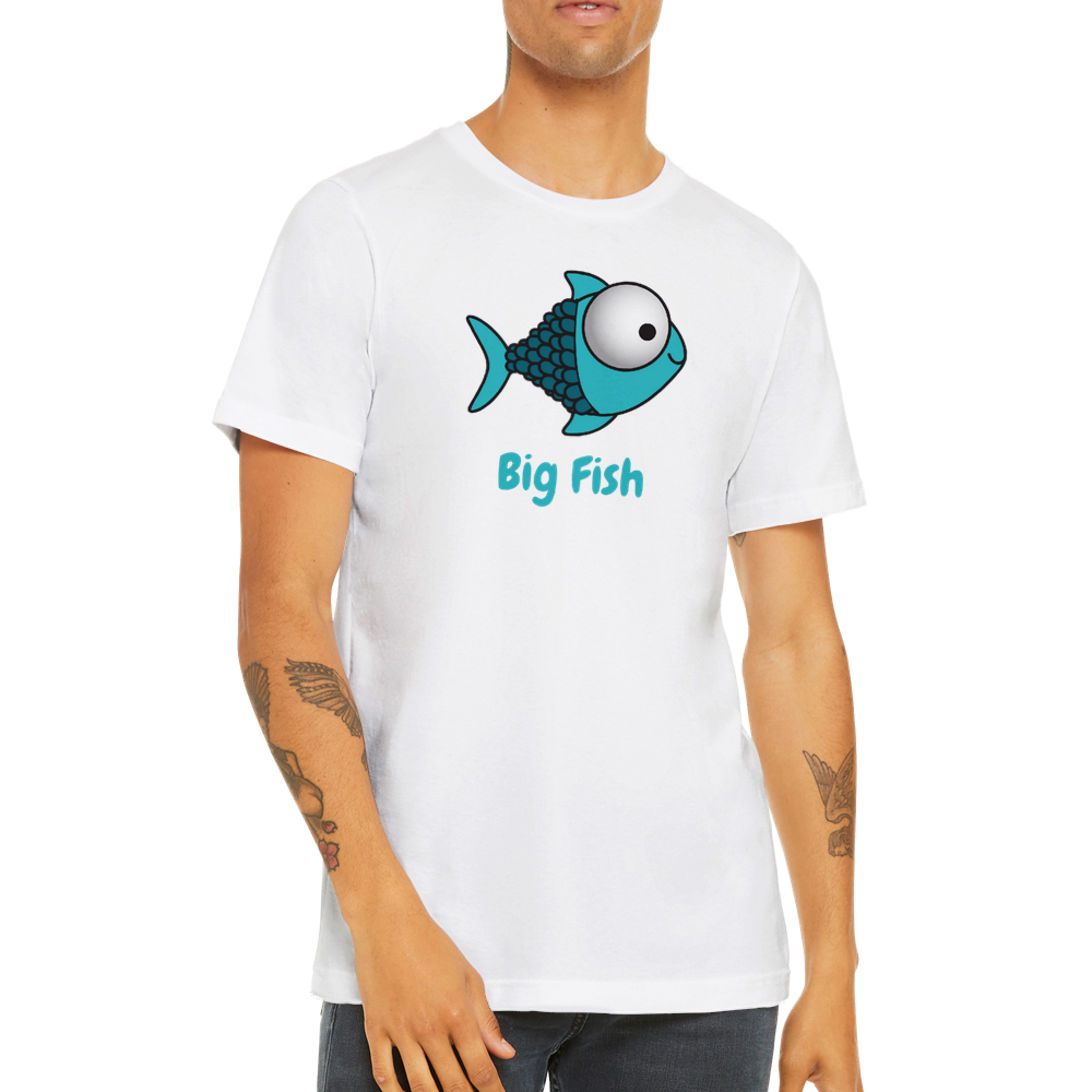 Premium Unisex Crewneck T-shirt - Big Fish