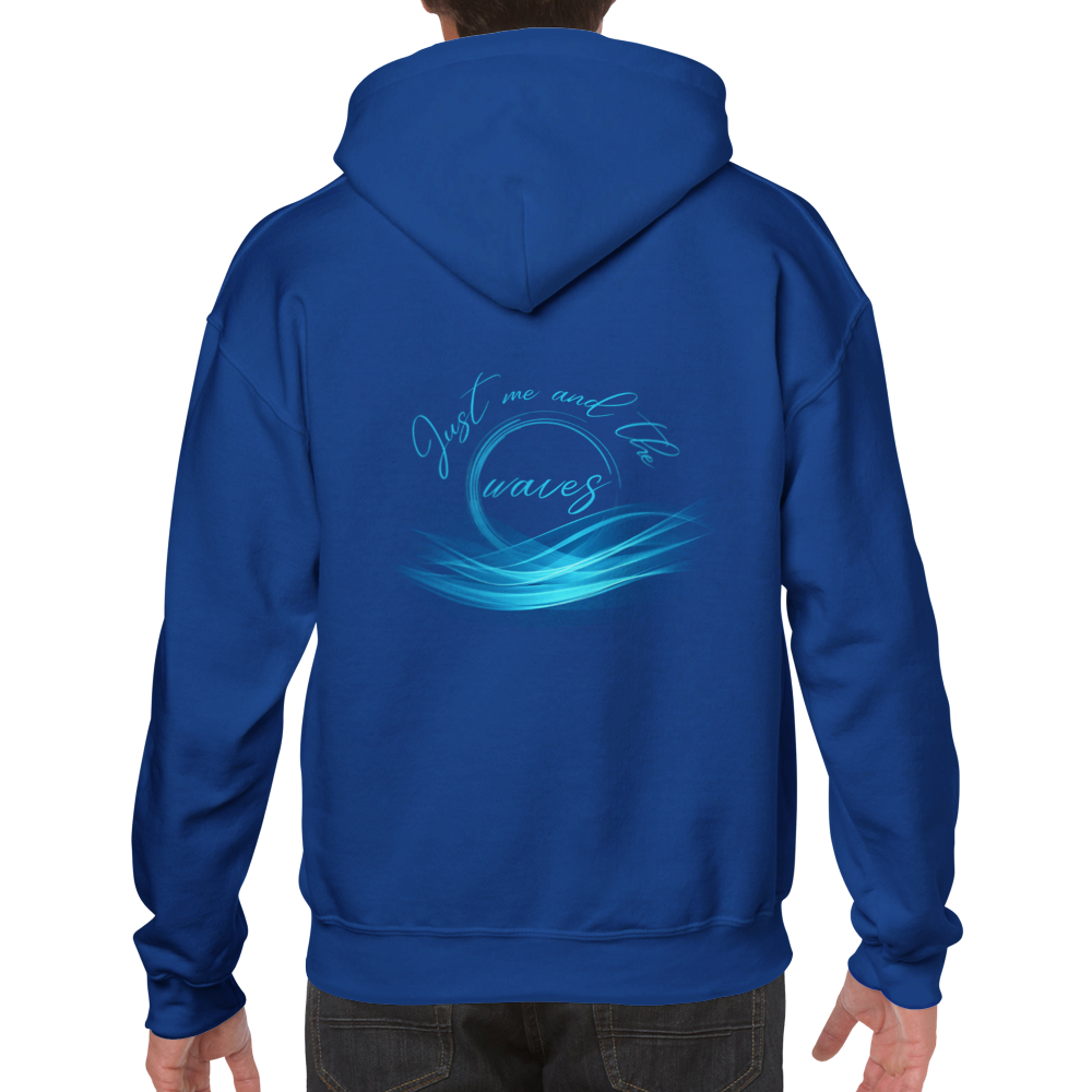 Classic Unisex Pullover Hoodie - Just me and the waves