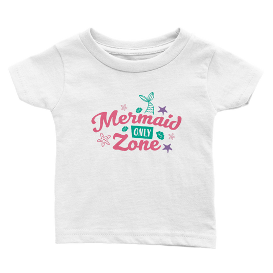 Classic Baby Crewneck T-shirt - Mermaid only Zone