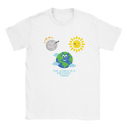 Classic Kids Crewneck T-shirt - World is Precious