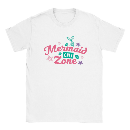 Classic Kids Crewneck T-shirt - Mermaid only Zone