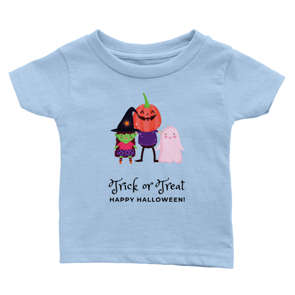 Baby Halloween T-shirt - Trick or Treat, colourful and fun